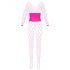 Cottelli - Netz-Catsuit (pink) - S-L