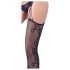 Mandy Mystery - Schmetterlingsnetz-Top-Set mit Tanga - Schwarz (S-L) 