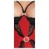 Cottelli - Hebe-Top-Set mit Spitzeneinsatz (rot) - L