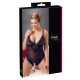 Cottelli Plus Size - Spitzen-Body (Schwarz)  - XXL