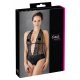 Cottelli - Spitzen-Neckholder-Body (schwarz)  - M