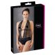 Cottelli - Spitzen-Neckholder-Body (schwarz)  - L