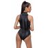 Cottelli Party - Schlangenhaut Muster Body (Schwarz)  - M