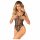 Obsessive B336 - Transparenter, offener Netz-Body (Schwarz) - S-L 