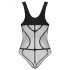 Obsessive B336 - Transparenter, offener Netz-Body (Schwarz) - S-L 