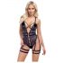 Cottelli - offener Riemen-Body (schwarz) - M