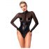 Noir - Glänzender Transparent-Body (Schwarz) - M