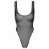 Noir - Transparenter Body (schwarz)  - M