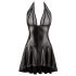 Noir - Transparentes Kleid mit Halsband (schwarz) - M