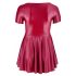 Cottelli Plus Size - A-Linien Minikleid (Bordeaux)