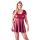 Cottelli Plus Size - A-linienförmiges Minikleid (Burgund)  - XL