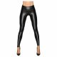 Noir - lange, glänzende Leggings (schwarz)  - M