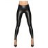 Noir - lange glänzende Leggings (schwarz) - L