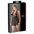 Cottelli Plus Size - Spitzen Babydoll (Schwarz) 