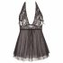 Cottelli Plus Size - Spitzen Babydoll (Schwarz) 