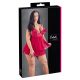 Cottelli Plus Size - Spitzen-Babydoll (Rot) 