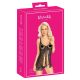 Kissable - Band-Babydoll mit Tanga (schwarz) 