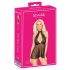 Kissable - Halsband, Spitzen-Babydoll (schwarz) mit Tanga  - L/XL