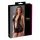 Cottelli - Spitzen Mini mit Halsband (schwarz) - XL