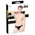 Black Level - Klassischer Lack-Herren-Tanga (schwarz) - M