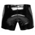 Black Level - Seitentaschen Herren Lackshorts (schwarz) 