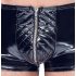 Black Level - Rippverschluss Herren-Shorts (schwarz)