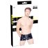 Black Level - Rippverschluss Herren-Shorts (schwarz) - M