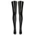 LATEX - Damenstrumpfhose (schwarz)  - S/M