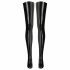 LATEX - Damenstrumpfhose (schwarz)  - L/XL