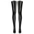 LATEX - Damenstrumpfhose (schwarz)  - L/XL