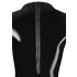 Latex Langarm Damen-Body (Schwarz)