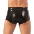 LATEX - Boxershorts mit Penisgewand (schwarz) 