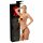 LATEX - Unterhose mit externem + 2 internen Dildos - Schwarz (S-L) 