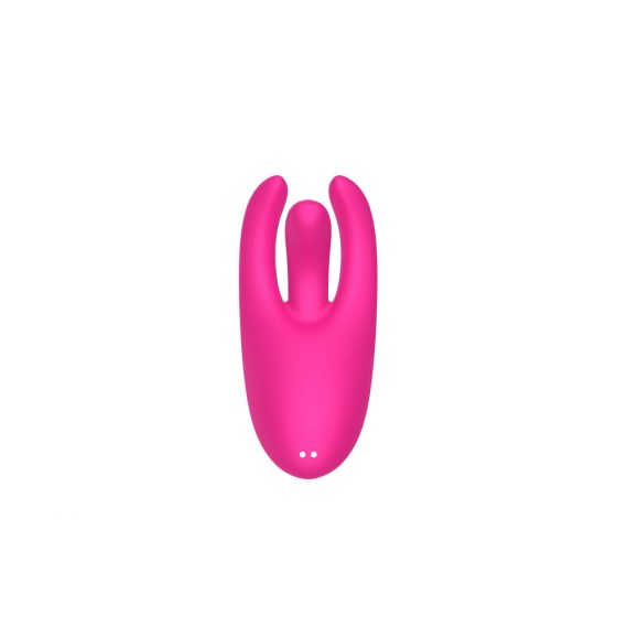Mrow - akkubetriebener, dreizackiger Klitoris-Vibrator (rosa)