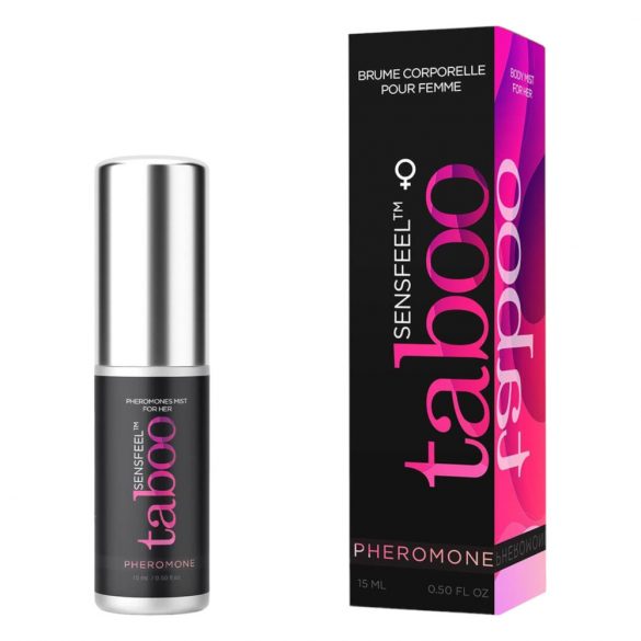 Taboo Pheromon für Sie - Pheromon-Körperspray für Frauen - Natur (15ml) 