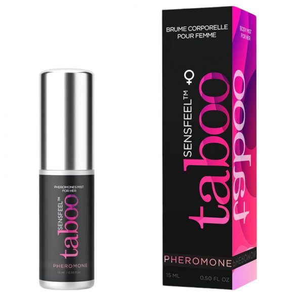 Taboo Pheromon für Sie - Pheromon-Körperspray für Frauen - Natur (15ml) 