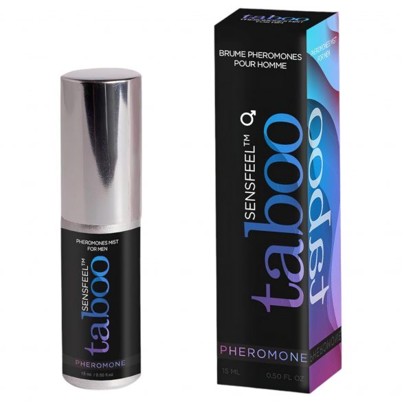 Taboo Pheromone - Pheromon Körperspray für Männer - Natur (15ml) 