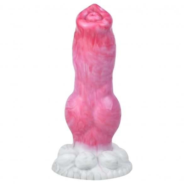 Tierischgeiler Bulldog - Hundepenis Dildo - 17cm (Rosa) 