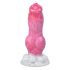 Tierischgeiler Bulldog - Hundepenis Dildo - 17cm (Rosa) 