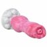 Tierischgeiler Bulldog - Hundepenis Dildo - 17cm (Rosa) 