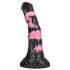 Böse Pferd - Silikon-Pferdegeschirr-Dildo - 18 cm (schwarz-pink)