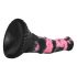 Bad Horse - Silikon Pferdepenis-Dildo - 18cm (schwarz-rosa) 