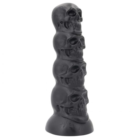 Toppedmonster - Schädel-Dildo, 22 cm (schwarz)