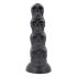 Toppedmonster - Schädel Dildo - 22 cm (schwarz) 