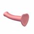 Strap-on-me Metallic Shine M - hautfreundlicher Dildo - mittel (Metallic Pink) 