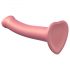 Strap-on-me Metallic Shine M - hautfreundlicher Dildo - mittel (Metallic Pink) 