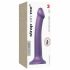 Strap-on-me Metallic Shine M - hautfreundlicher Dildo - mittelgroß (metallisches Lila) 