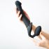 Strap-on-me M - aufschnallbarer Vibrator - mittel (schwarz) 