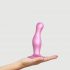 Strap-on-me Curvy M - gewellter, Sockeldildo (Pink) 