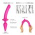 / Strap-on-me Switch Semi-Realistic S - 2-in-1 Silikon-Dildo (Pink)